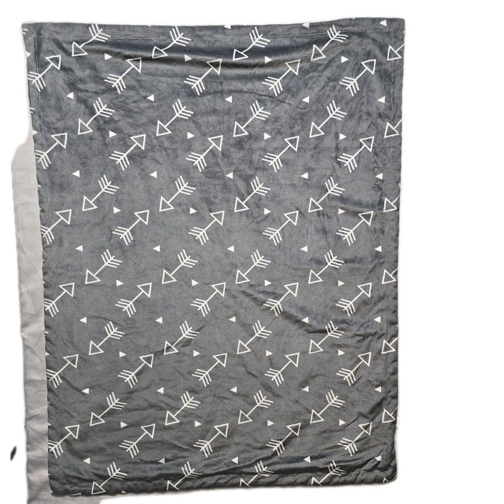 BORITAR Baby Blanket Soft Minky w/ Double Layer Dotted Backing,Receiving Blanket